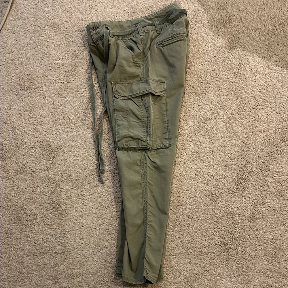 Free People Olive Green Pants - Picture 4 of 11